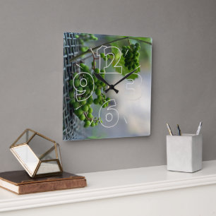 Horloge Carrée Échapper à la clôture