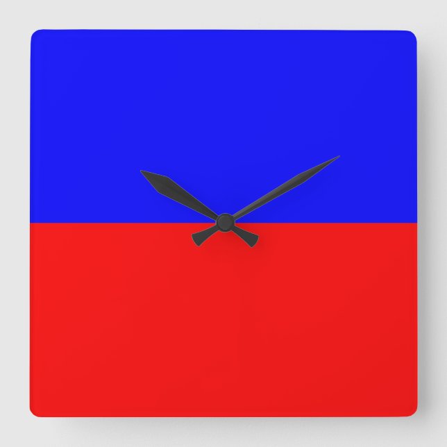 Horloge Carrée Écho (Recto)