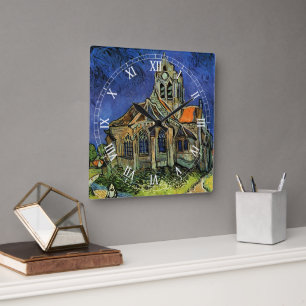 Horloge Carrée Église d'Auvers-sur-Oise par Vincent van Gogh