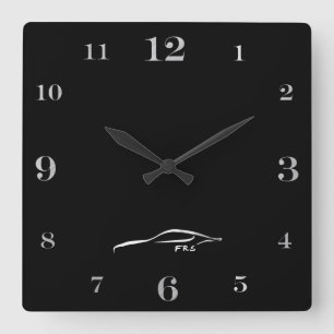 Horloge Carrée Emblème de Scion