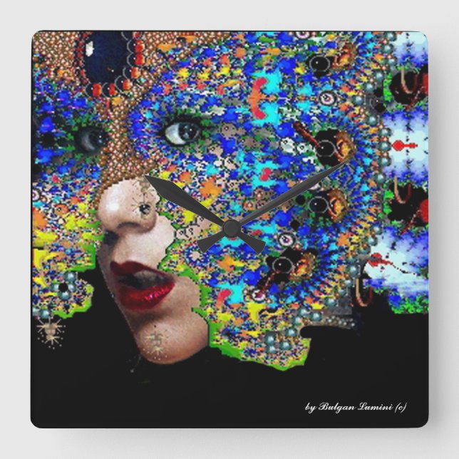 HORLOGE CARRÉE ÉPHÉMÉRIQUE (Recto)