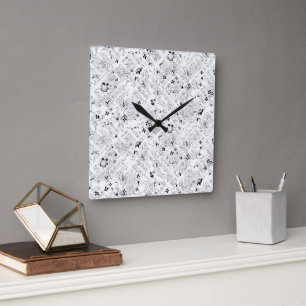 Horloge Carrée Essentiels scolaires personnalisés