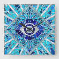 Evil Oeil Amulet Mosaic Art
