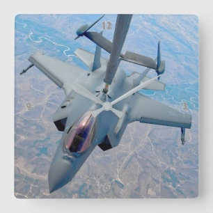 HORLOGE CARRÉE F-35A ÉCLAIRAGE II