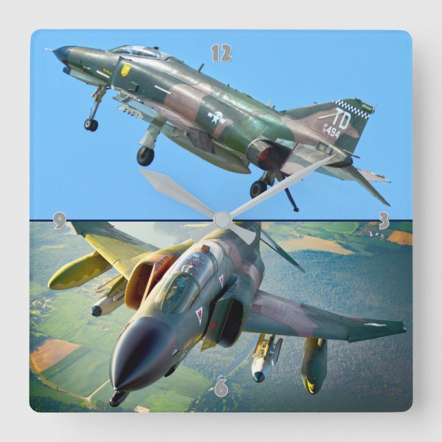 HORLOGE CARRÉE F-4 PHANTOM (Recto)