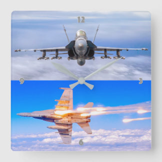 HORLOGE CARRÉE F/A-18C HORNET APTERBURNER