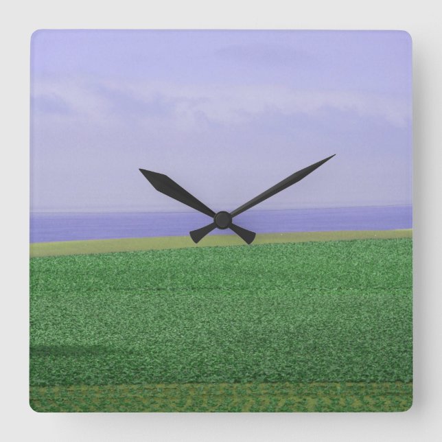 Horloge Carrée Fin de l'horloge terrestre (Recto)