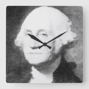 Horloge Carrée George Washington