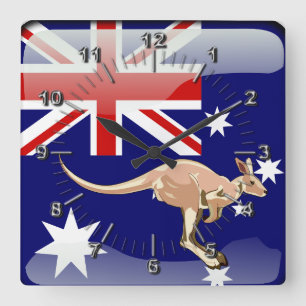 Horloge Carrée Gouffre d'Australie