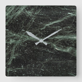 Horloge Carrée Granite Stone Pattern