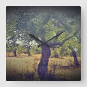 HORLOGE CARRÉE GRAPHIQUE ET CONCEPTION