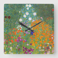 Gustav Klimt : Flower Garden
