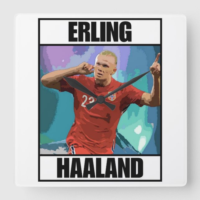 Horloge Carrée Haaland (Recto)