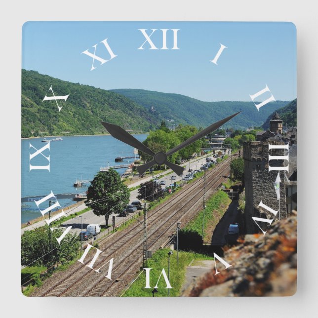 Horloge Carrée Haut de Rhin (Recto)