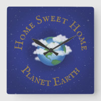 "Home Sweet Home Planet Earth" Astronomie lunaire