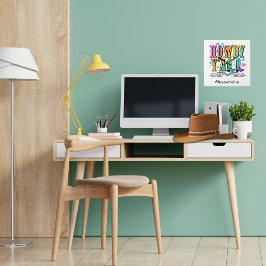 Horloge Carrée Howdy Y'all Girls Western