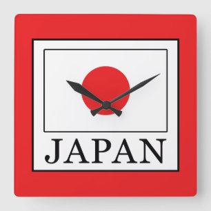 Horloge Carrée Japon