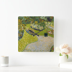 Horloge Carrée Jardin à Auvers, Vincent van Gogh