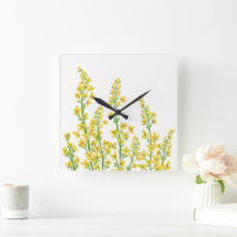 Jaune Moderne Citrine Fleurit