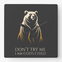 Je suis l'enfant de Dieu Ours Graphique