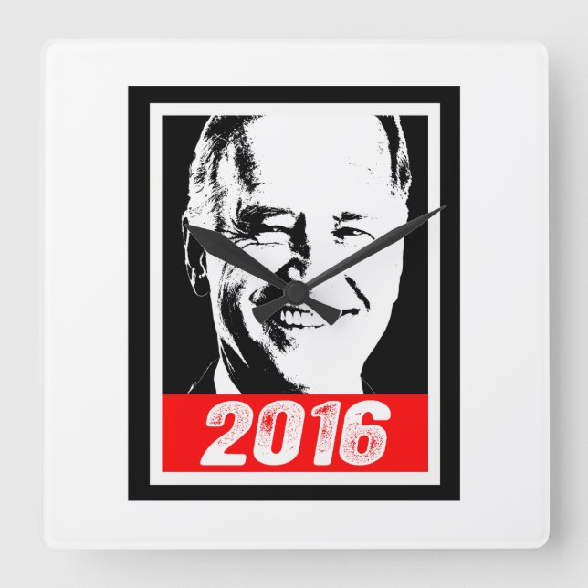 Horloge Carrée JOE BIDEN 2016.png (Recto)