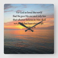 JOHN 3:16 LEVER LA PHOTO DE L'OCÉAN