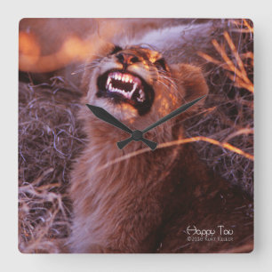 Horloge Carrée Joyeux Tau