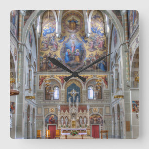 Horloge Carrée Karmelitenkirche