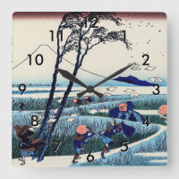 Katsushika Hokusai - Ejiri dans la province de Sur