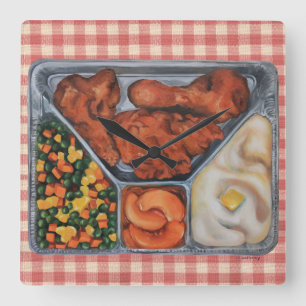 Horloge Carrée La chaleur et service !