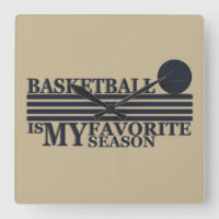 Le basket-ball est ma saison préférée avec la ball