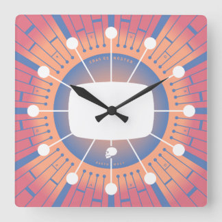 Horloge Carrée Le futur est à nous