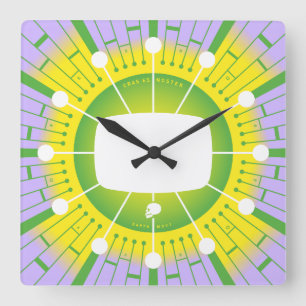 Horloge Carrée Le futur est à nous