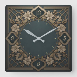 Horloge Carrée Le plus beau Art Déco