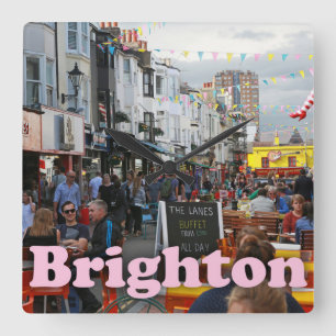 Horloge Carrée Les Lanes Brighton