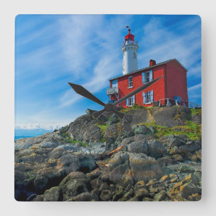 Horloge Carrée Les phares   Victoria Harbour Vancouver Island