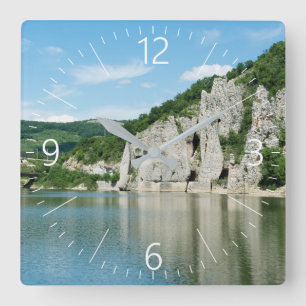 Horloge Carrée Les Wonderful rocks. Bulgarie