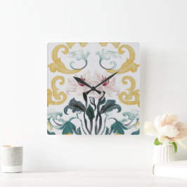 Horloge Carrée Lily & Grace