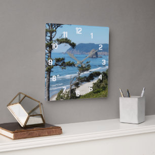 Horloge Carrée Littoral pittoresque