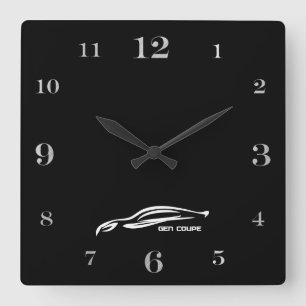 Horloge Carrée Logo de Genesis