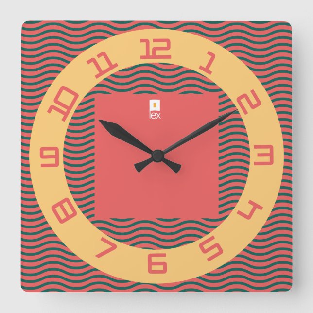 HORLOGE CARRÉE LOVE LEX REDREEN BY MASANSER (Recto)