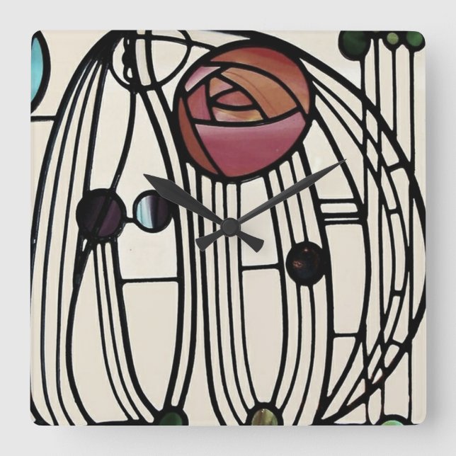 HORLOGE CARRÉE MACKINTOSH (Recto)