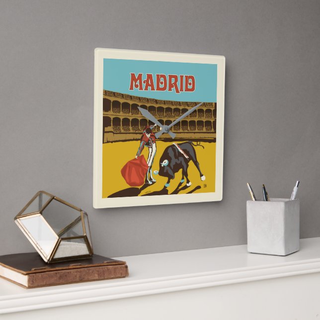 Horloge Carrée Madrid, Espagne (Bureau)