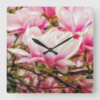 Horloge Carrée Magnolia