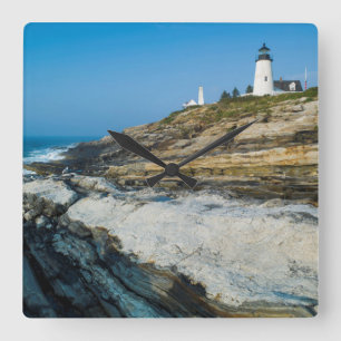Horloge Carrée Maine, Pemaquid Point, phare de Pemaquid Point