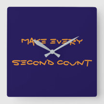 Make every second count