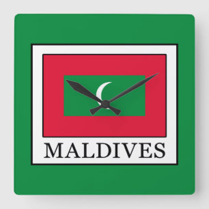 Horloge Carrée Maldives