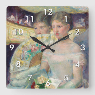 Horloge Carrée Mary Cassatt - La Loge