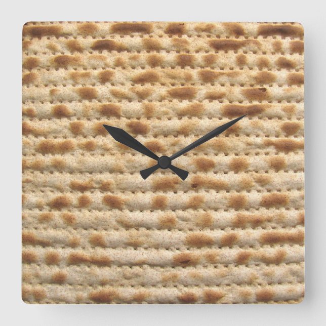 Horloge Carrée Matzah (Recto)