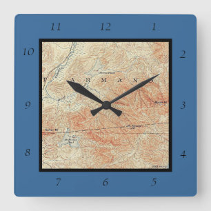 Horloge Carrée McKenzie et Moose Ponds, McKenzie Mountain Detail